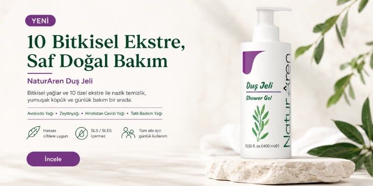 NaturAren doğal bakım ürünleri
