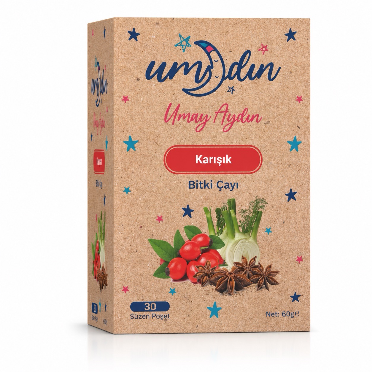 Karışık Bitki Çayı - 30 Süzen Poşet
